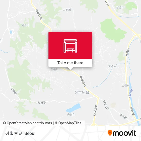 이황초교 map