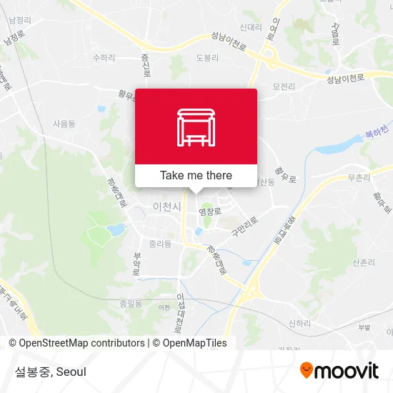 설봉중 map