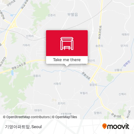 기영아파트앞 map