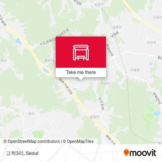 고척3리 map