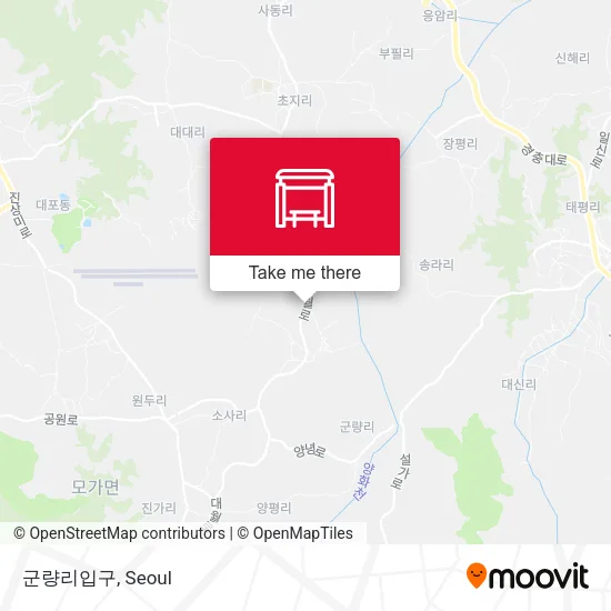군량리입구 map