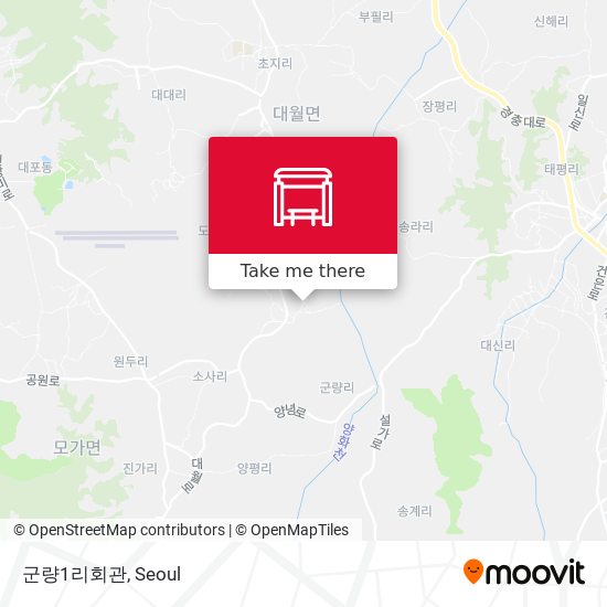 군량1리회관 map