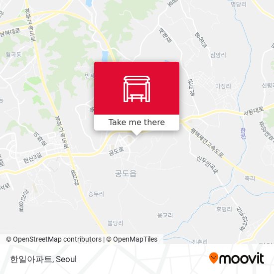 한일아파트 map