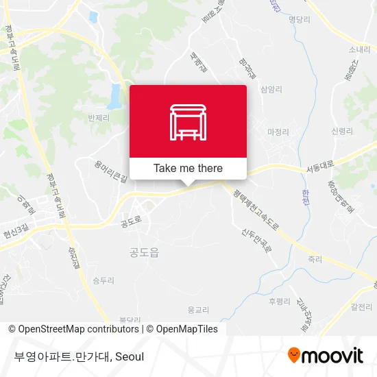부영아파트.만가대 map