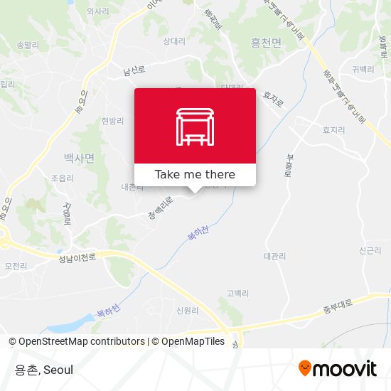 용촌 map