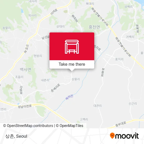 상촌 map