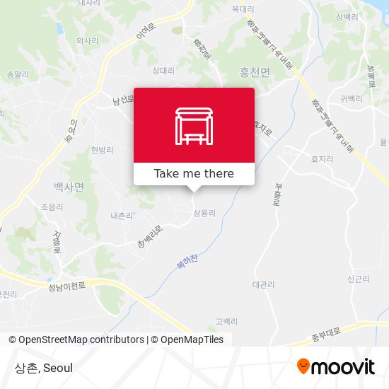 상촌 map