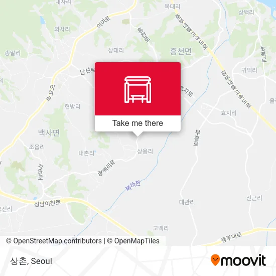 상촌 map