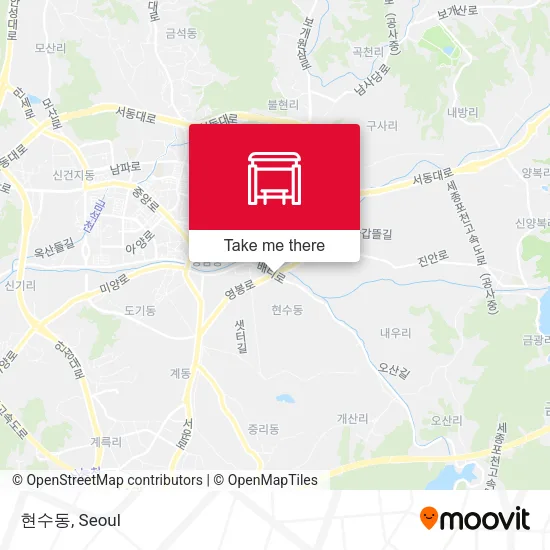 현수동 map