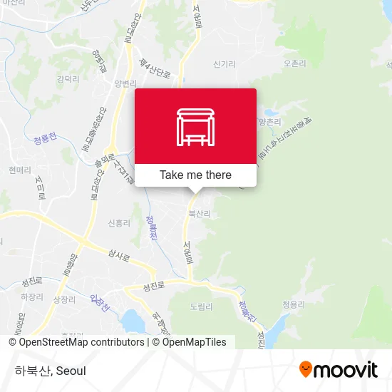 하북산 map