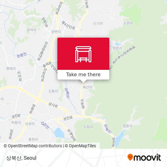 상북산 map