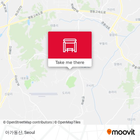 아가동산 map
