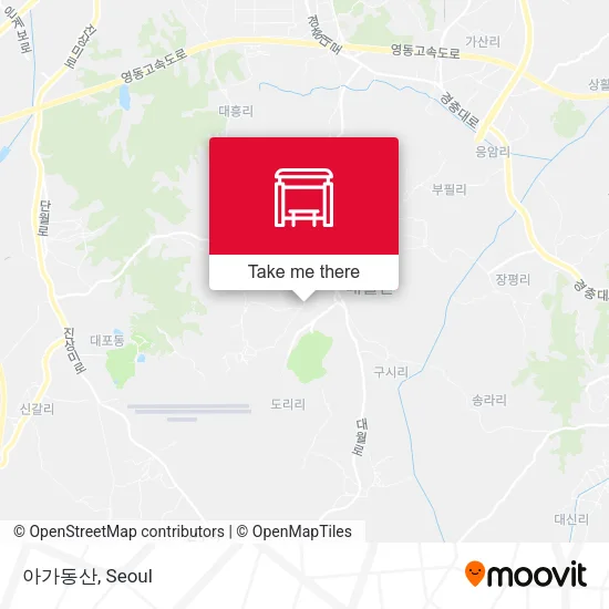 아가동산 map