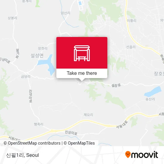 신필1리 map