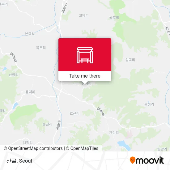 산골 map
