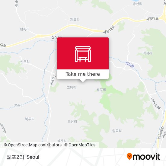 월포2리 map