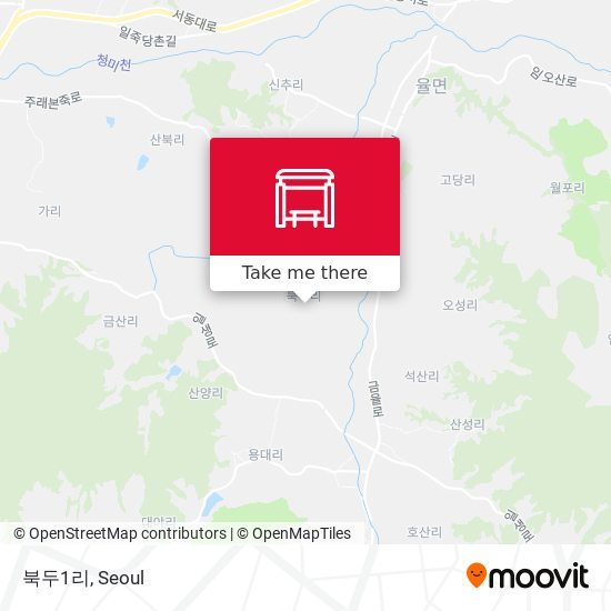 북두1리 map