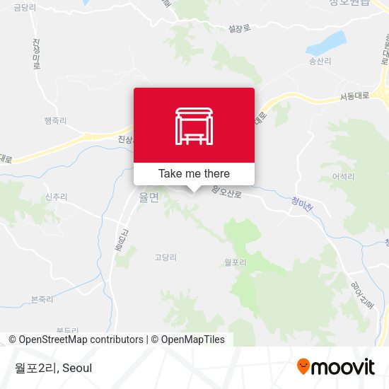 월포2리 map