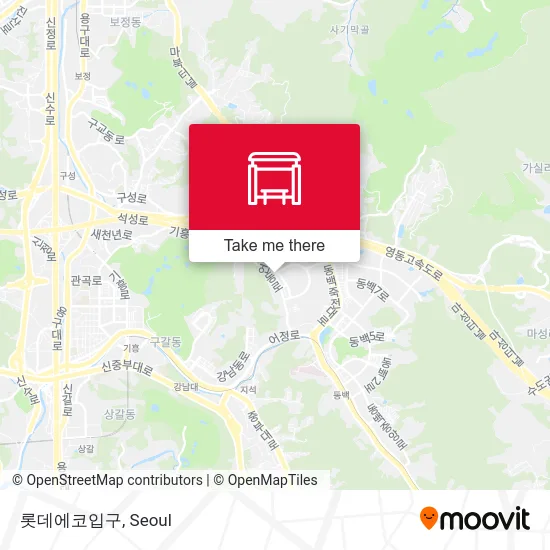 롯데에코입구 map