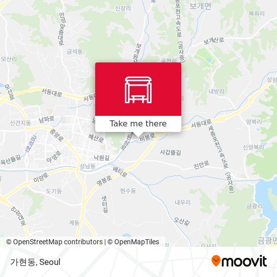 가현동 map