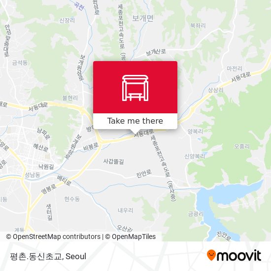 평촌.동신초교 map
