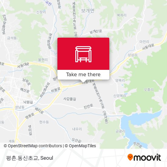 평촌.동신초교 map