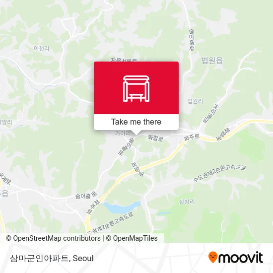 삼마군인아파트 map