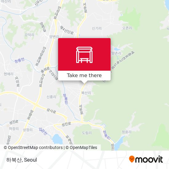 하북산 map