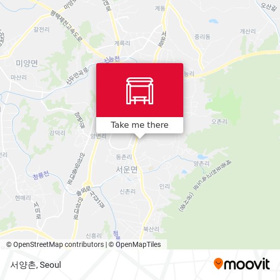 서양촌 map
