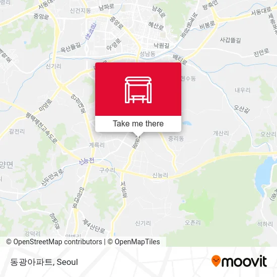 동광아파트 map