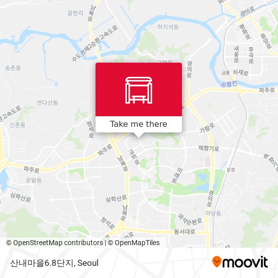 산내마을6.8단지 map