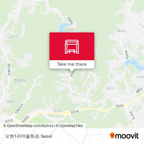 오현1리마을회관 map