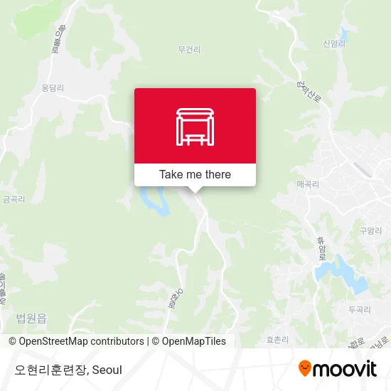 오현리훈련장 map