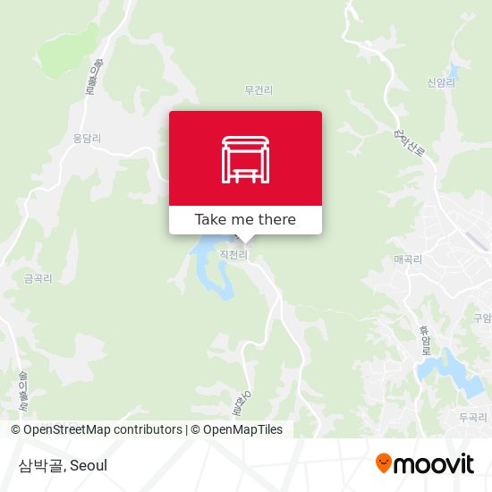 삼박골 map