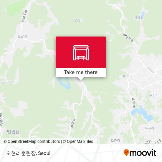오현리훈련장 map