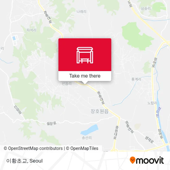 이황초교 map