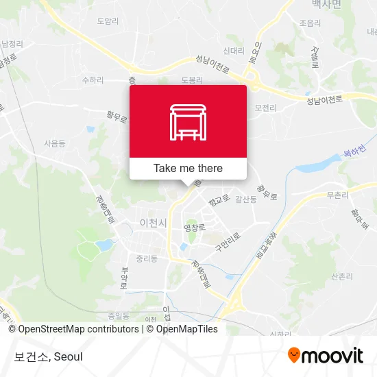 보건소 map