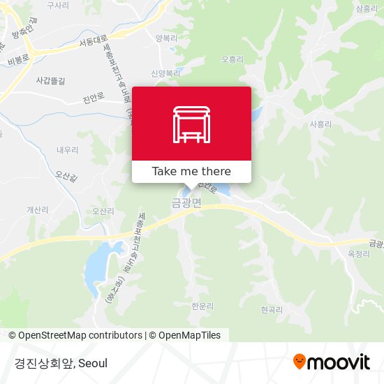 경진상회앞 map