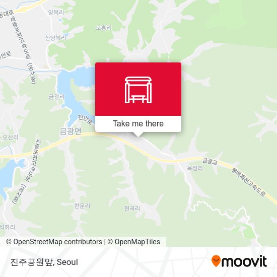 진주공원앞 map