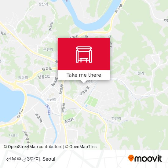 선유주공3단지 map