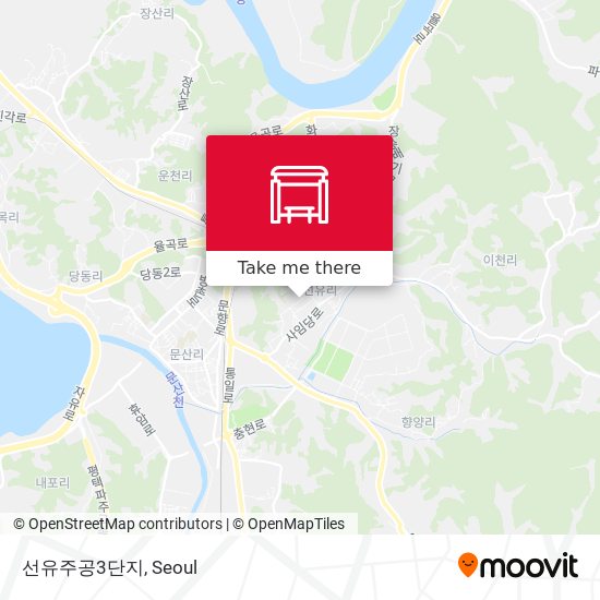선유주공3단지 map