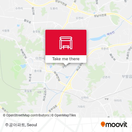 주공아파트 map