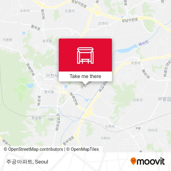 주공아파트 map