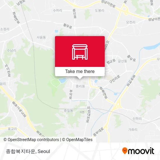 종합복지타운 map
