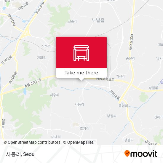 사동리 map