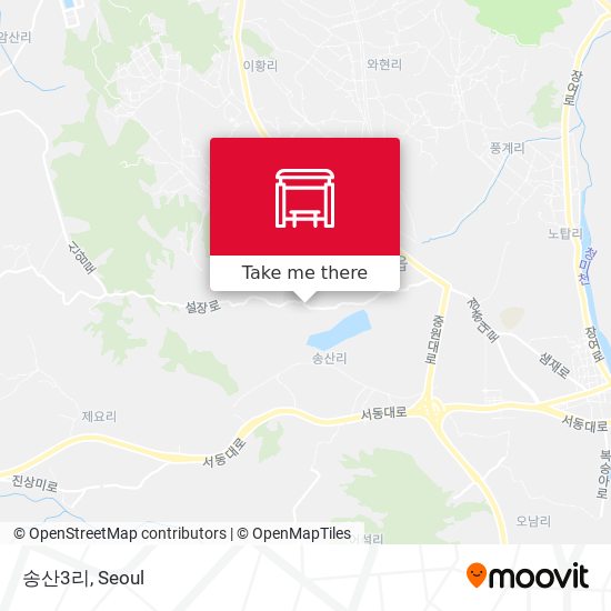 송산3리 map