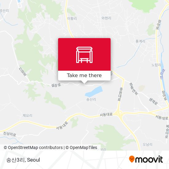 송산3리 map
