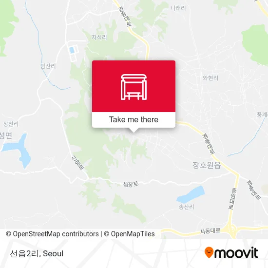 선읍2리 map