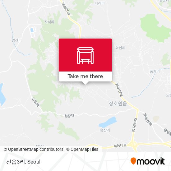 선읍3리 map