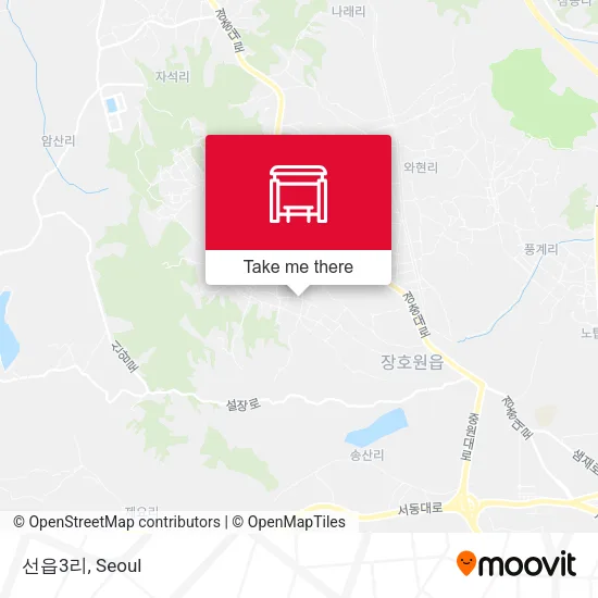 선읍3리 map